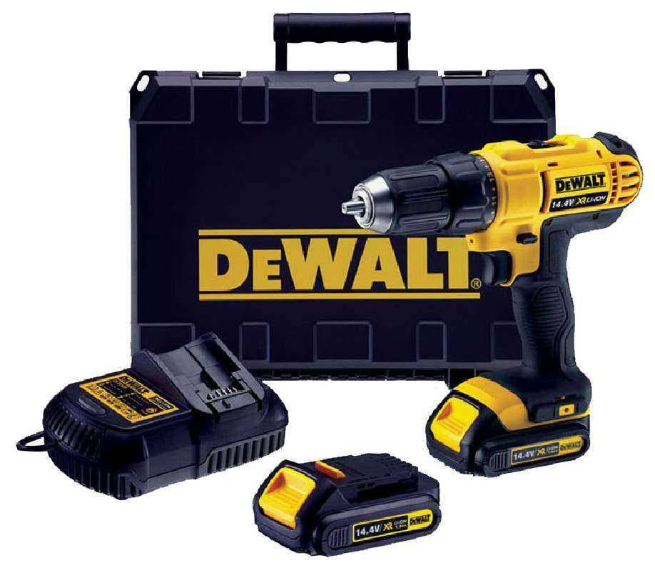 Набор DeWALT Зарядное устройство Li-Ion (10.8 В-18.0 В) DCB107 + Акк. XR (14 В, 1,5Ач) + Кейс, фото 1