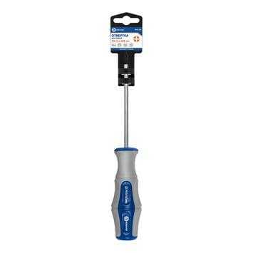 Отвертка Ultra Grip КОБАЛЬТ PH-1 х 100 мм CR-V, двухкомпонентная рукоятка (1 шт.) подвес 646-331, фото 1