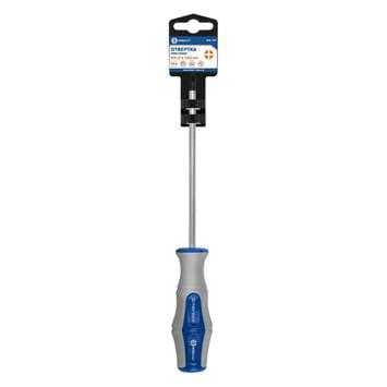 Отвертка Ultra Grip КОБАЛЬТ PH-2 х 150 мм CR-V, двухкомпонентная рукоятка (1 шт.) подвес 646-362, фото 1