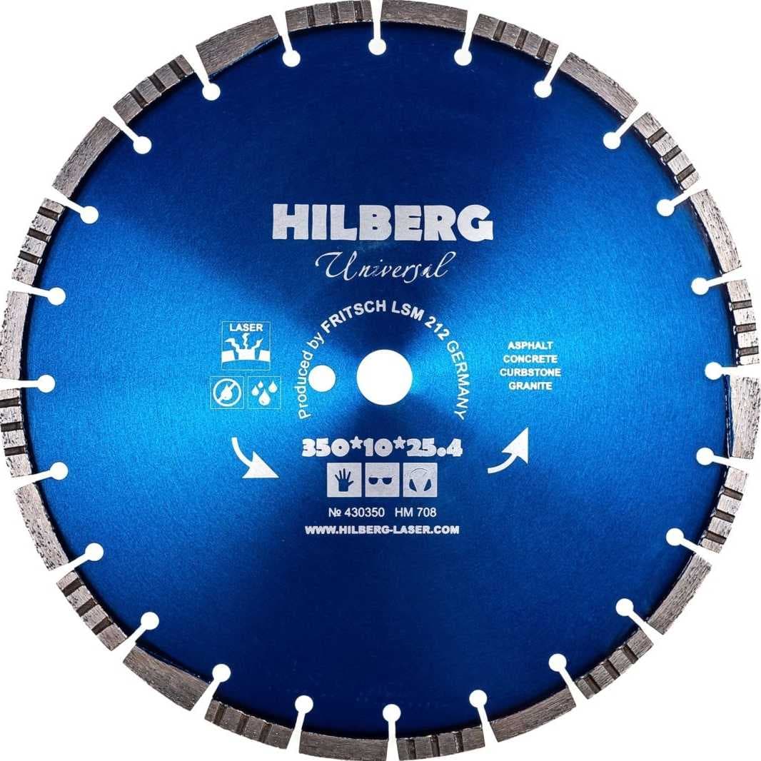 Диск алмазный Hilberg 350*25,4*12 HM708 Universal Laser отрезной, фото 1