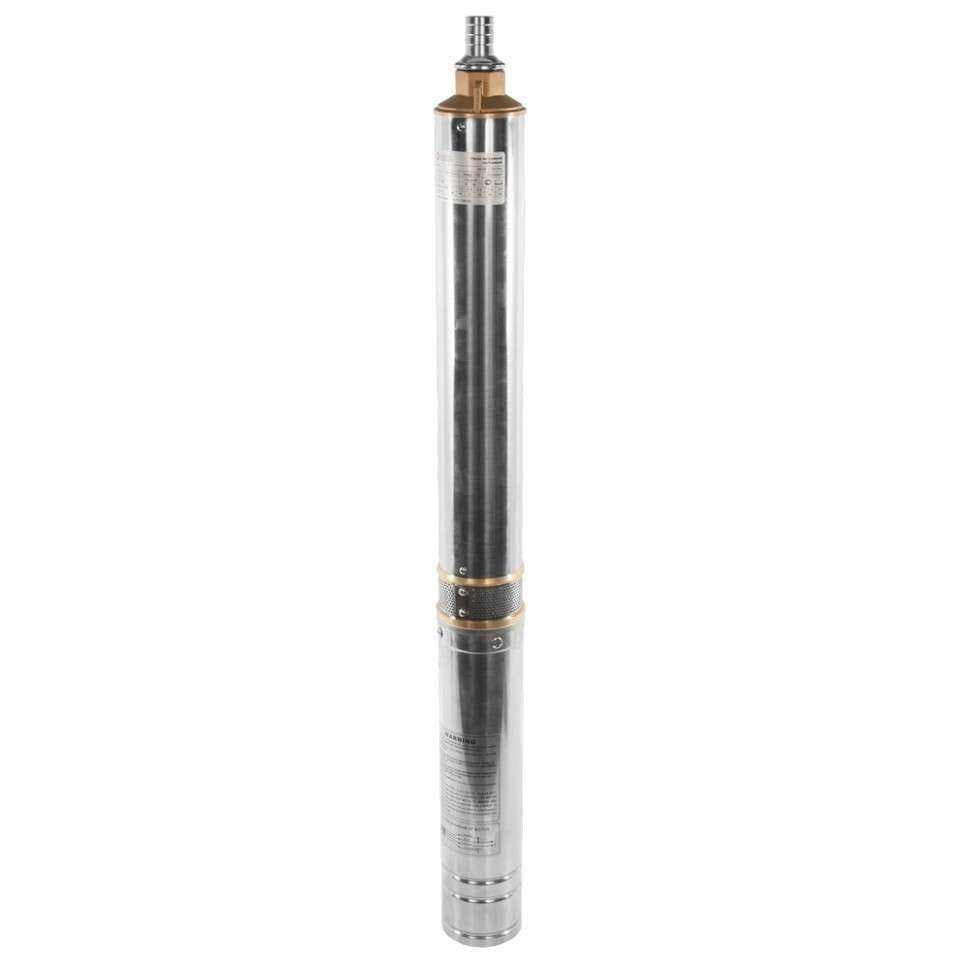 Глубинный насос QUATTRO ELEMENTI Deep 1100 Pro (1100Вт, 5500л/ч, для чистой, 86м, 15.6кг, нерж.корпу, фото 1