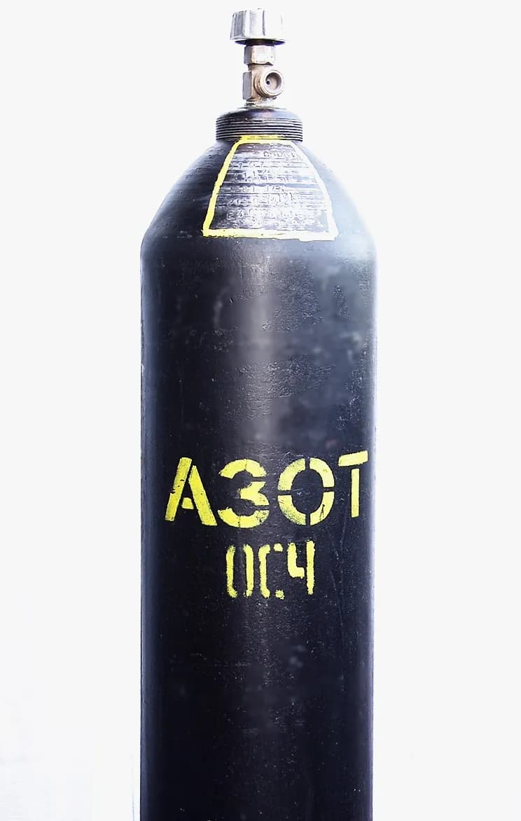 Баллон азотный 40л п/а, фото 1