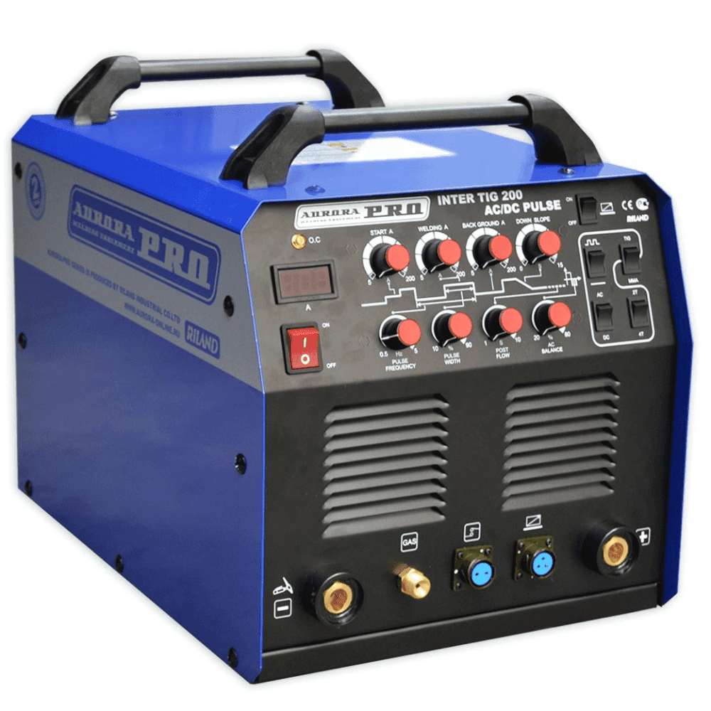 Инвертор для аргонодуговой сварки AURORA PRO INTER TIG 200 AC/DC PULSE Mosfet, фото 1