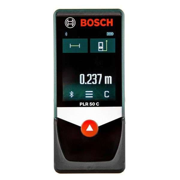 Дальномер лазерный BOSCH PLR 50 C (0 603 672 220) дальность 0.05-50м, точность 2мм, фото 1
