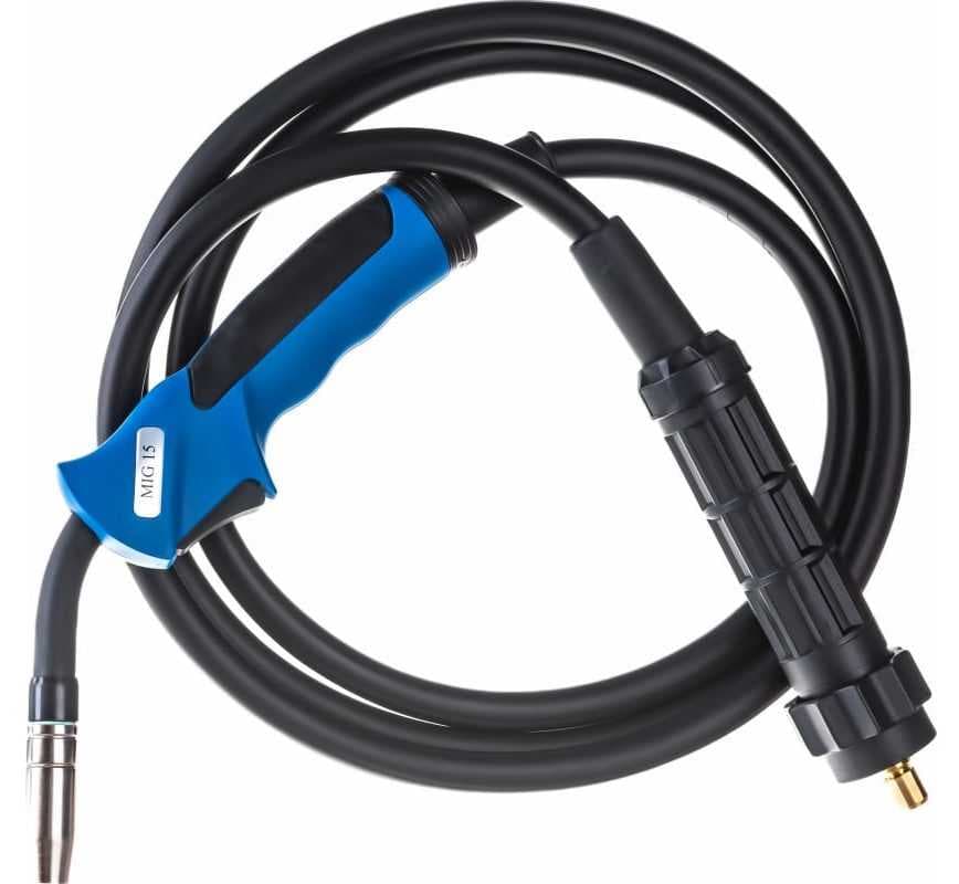 Горелка PRO MIG 15 AIR COOL (180 A; 60%; EURO; 3 м) AURORA, фото 1