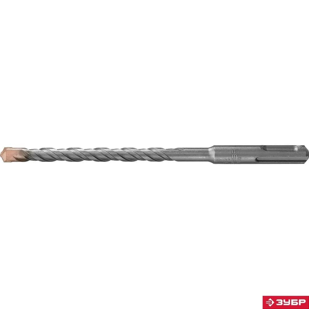 Бур ЗУБР по бетону, "SDS-Plus", самоцентрирующий наконечник, спиральS4, 8x160мм (29314-160-08), фото 1