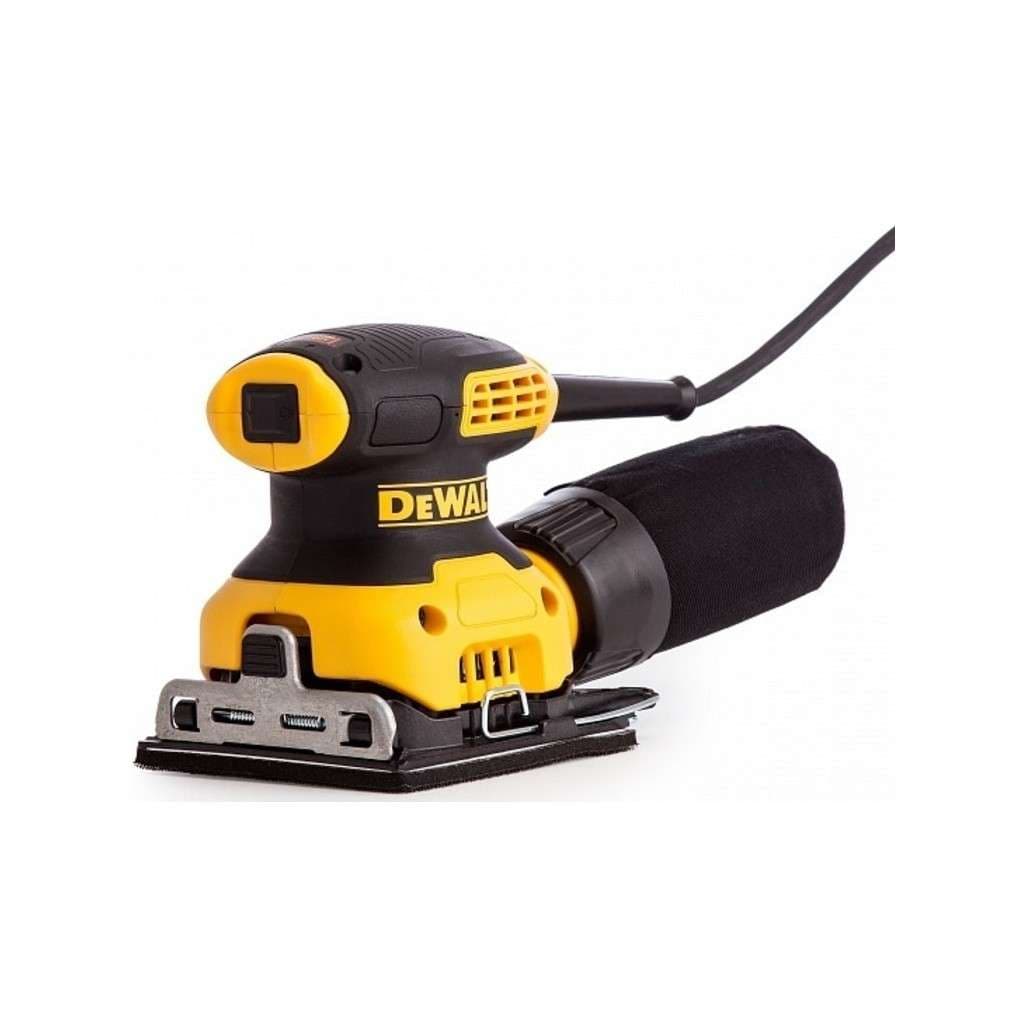 Машинка шлифовальная плоская (вибрационная) DEWALT DWE6411-QS 230Вт шлифлист 140х115мм 14000об/м, фото 1
