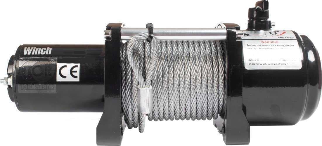 Лебедка автомобильная TOR 12V P3500-1D 1588кг 15м, фото 1