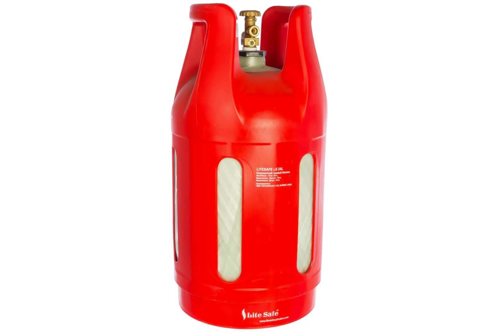 Баллон пропановый композитный LITESAFE 24 л/10кг, фото 1