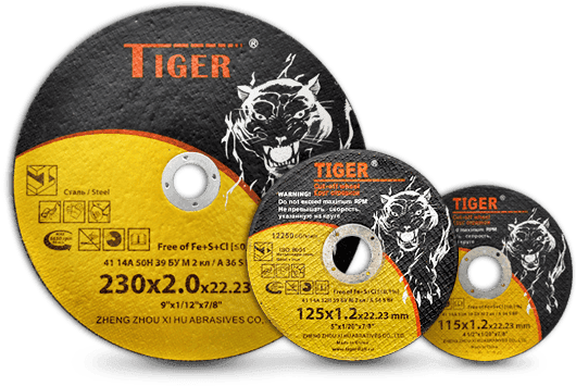 Круг отрезной TIGER ABRASIVE 125 Х 2 Х 22 мет+нерж, фото 1