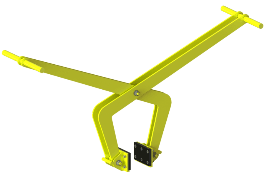 Захват для бордюрного камня ручной TARPr 010 г/п 100 кг, фото 1