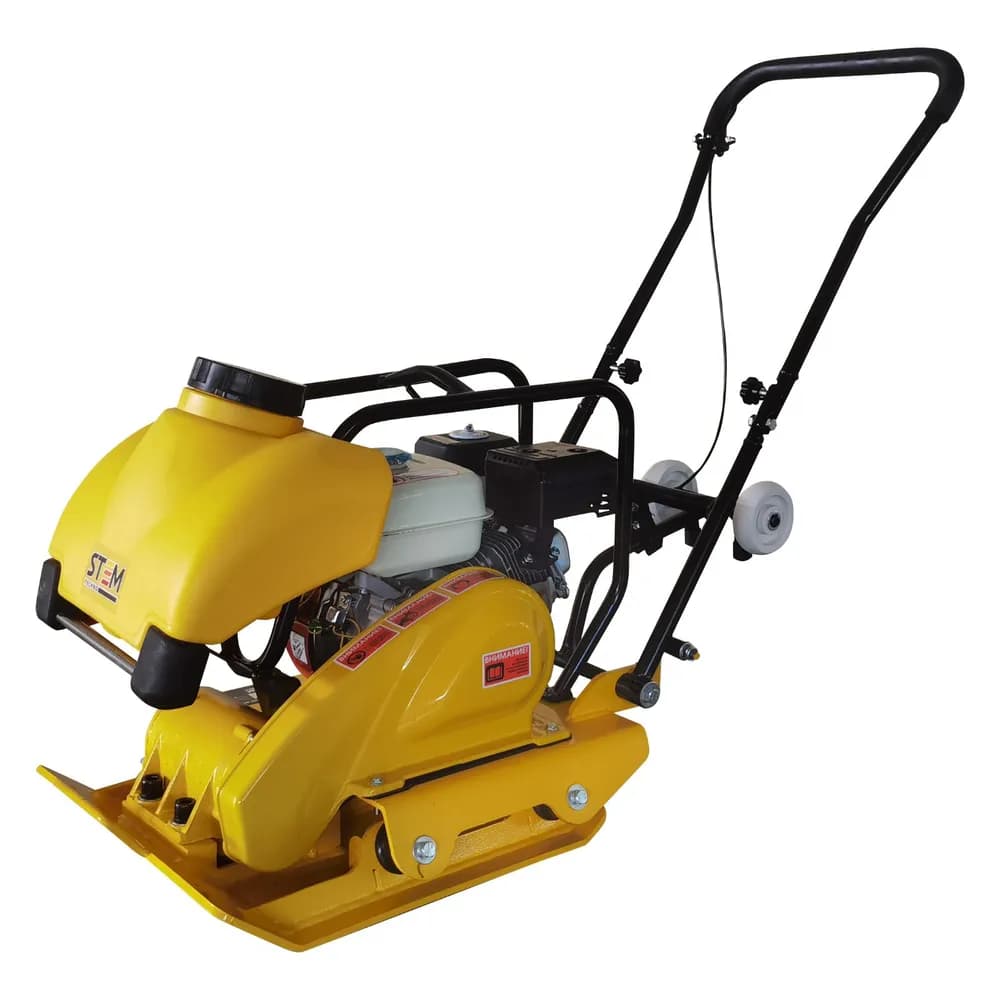 Виброплита STEM TECHNO SPC 192E (STEM GX200 78 кг, колеса, съемная ручка, бак для воды), фото 1