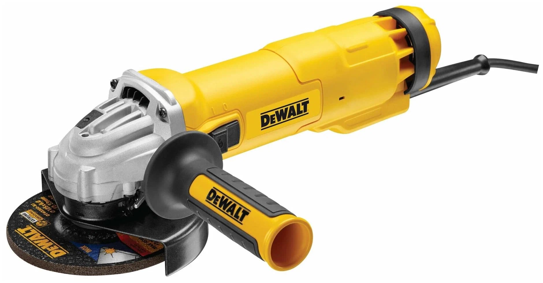 Угловая шлифмашина DeWALT DWE4217-QS 125 мм,1200 Вт,11000 об/мин,система пылеуд DES, антивибр.рукоят, фото 1