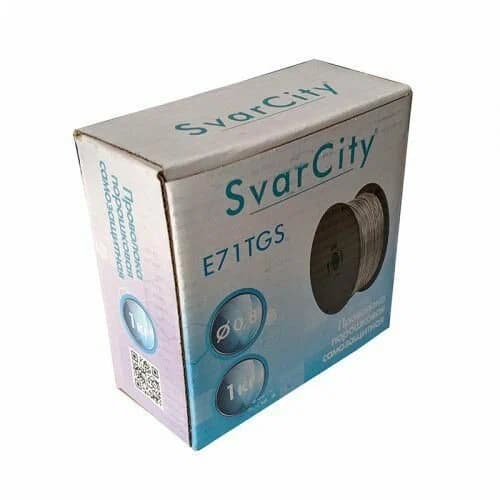 Проволока порошковая SvarCity E71TGS д 0,8 мм 5 кг, фото 1