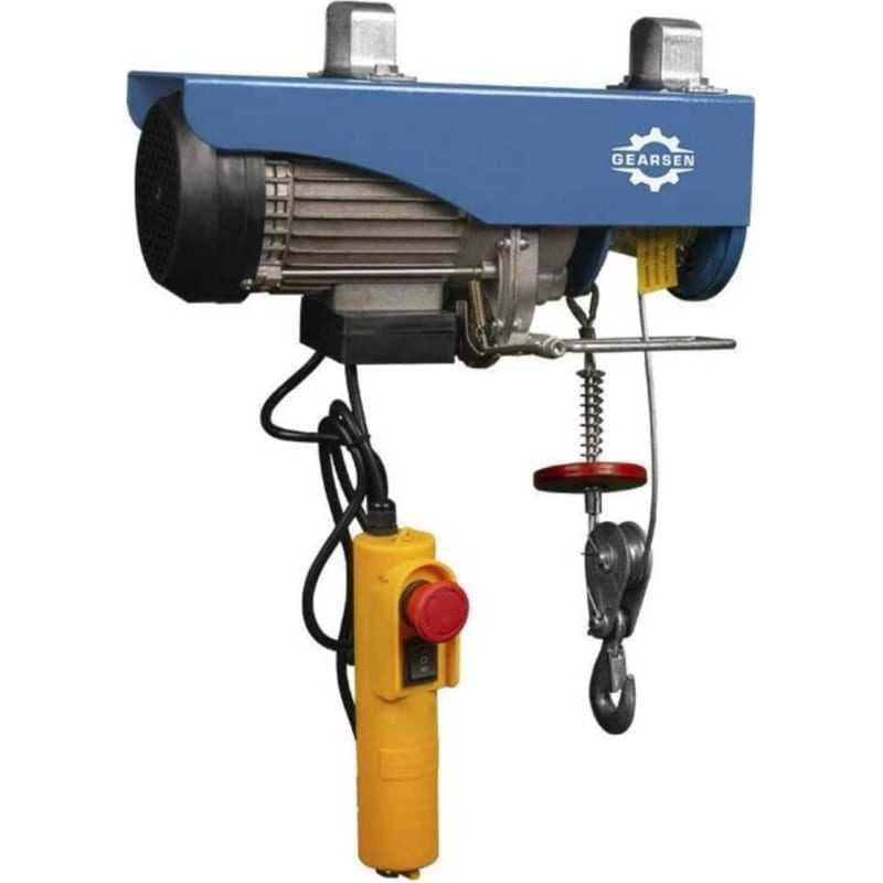 Таль электрическая GEARSEN PA 600/1200, 12/6м, 220В, мини, передвижная, фото 1