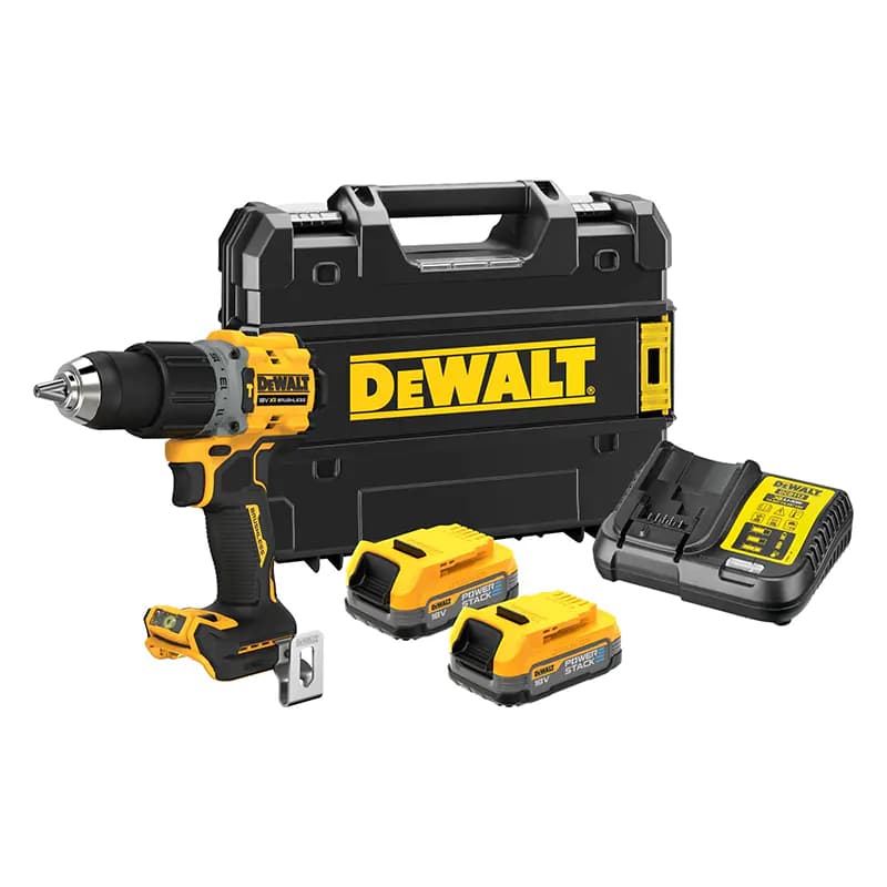 Аккумуляторная ударная бесщеточная дрель-шуруповерт DEWALT DCD805E2T-QW, фото 1