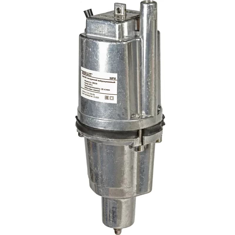 Насос погружной вибрационный BRAIT NPV-16B, нижний забор, фото 1