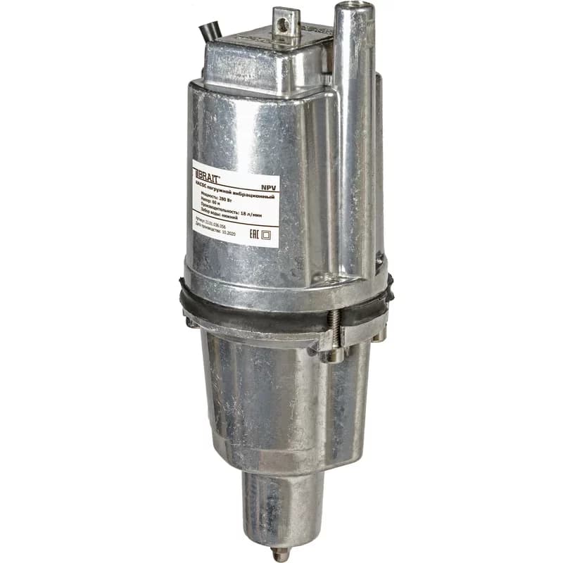 Насос погружной вибрационный BRAIT NPV-40B, нижний забор, фото 1