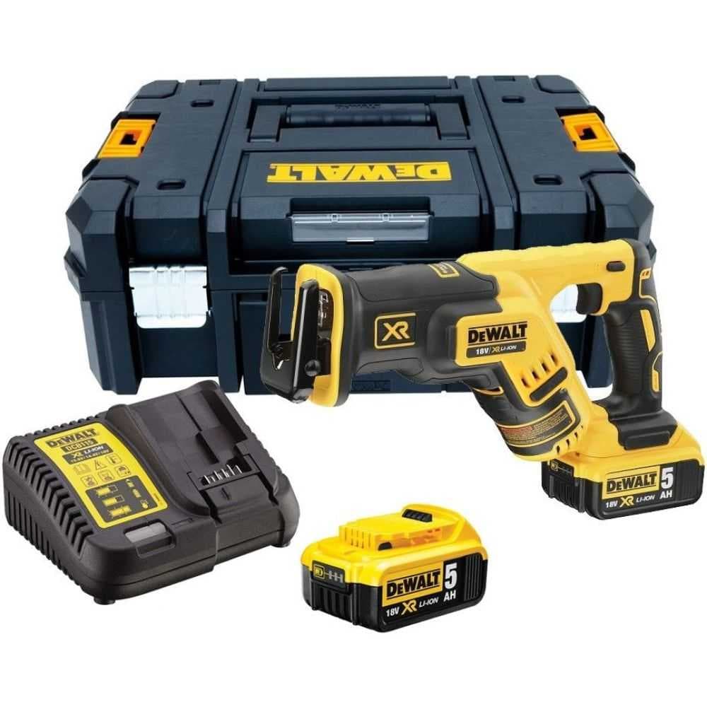 Пила сабельная аккумуляторная DeWALT DCS367P2 (Китай), фото 1
