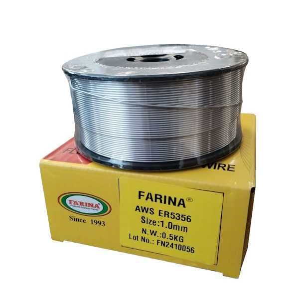 Проволока по алюминию FARINA ER5356 ( AlMg5) д 1,0 мм 0,5 кг, фото 1