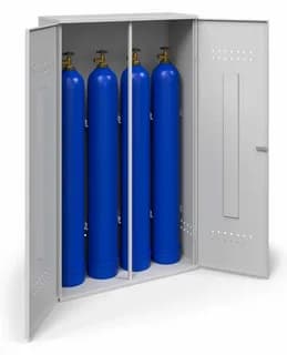 Шкаф металлический для 4х газовых баллонов КА-03 (0,8мм), фото 1