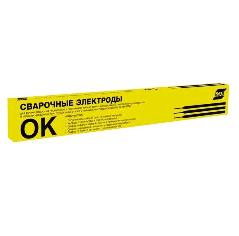 Электроды ESAB ОК 46.00Р д 2,5х350 мм 2.5 кг, фото 1