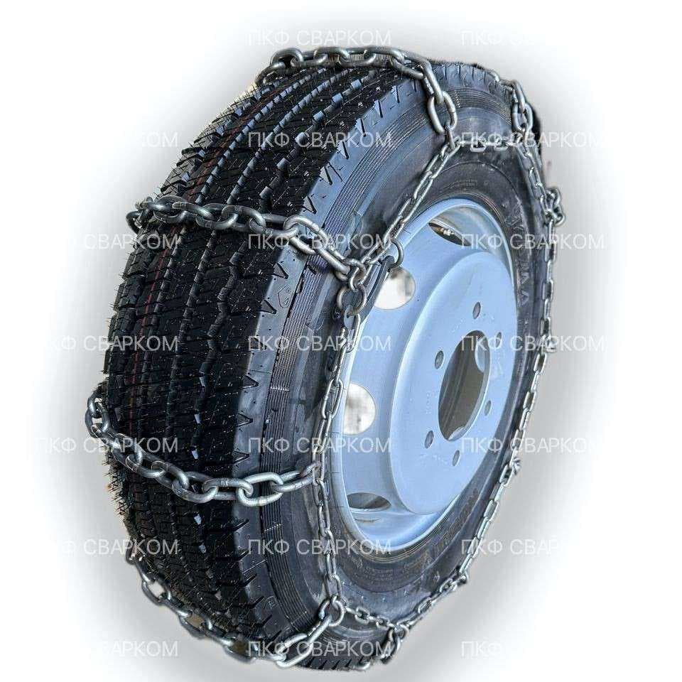 Цепи противоскольжения 260/508Р (275/80 R22,5, 9.00-20; 265/70 R19,5) Л/У8/6 НАДЕЖНЫЙ 1шт, фото 1